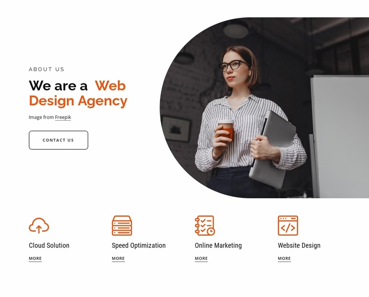 web agency website